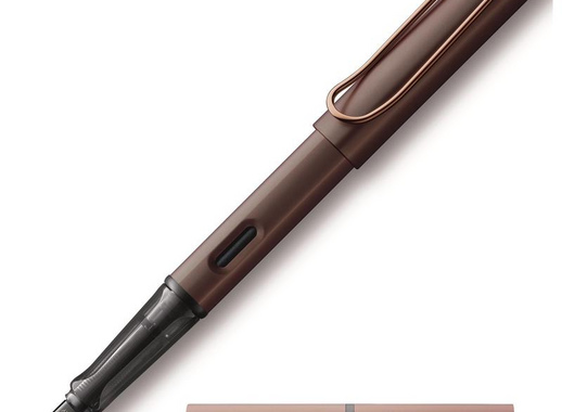 Ручка перьевая Lamy Lx цвет чернил синий цвет корпуса коричневый (артикул производителя 4034046)